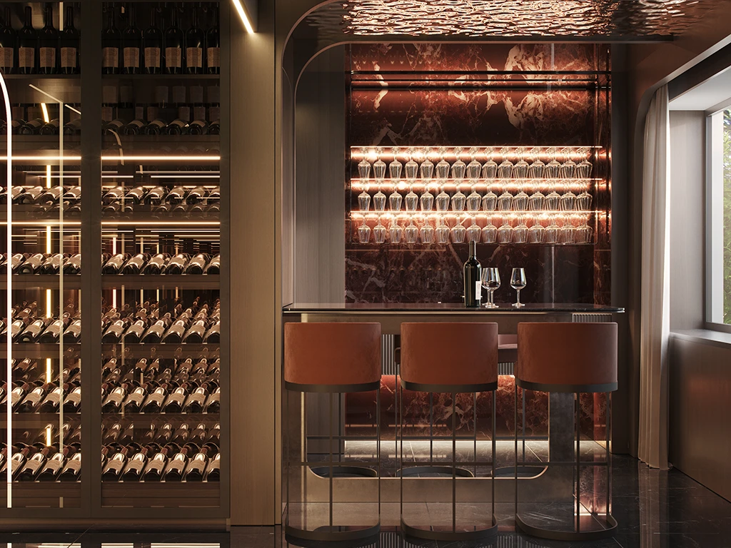 interior winestorage arthouse
